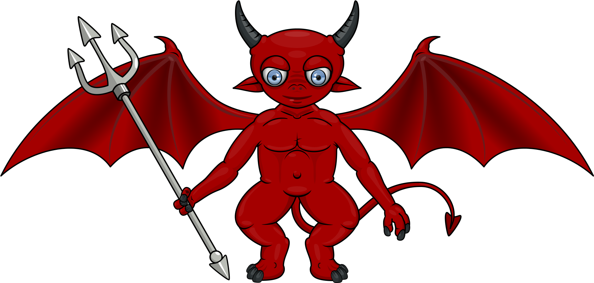 Devil Clipart (1920x960), Png Download