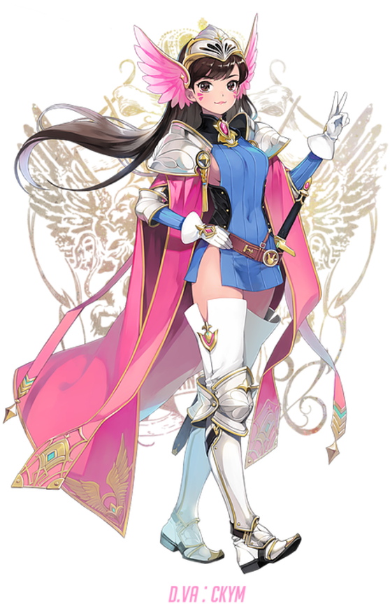 Source Amazing Details - Overwatch Characters Final Fantasy (636x899), Png Download