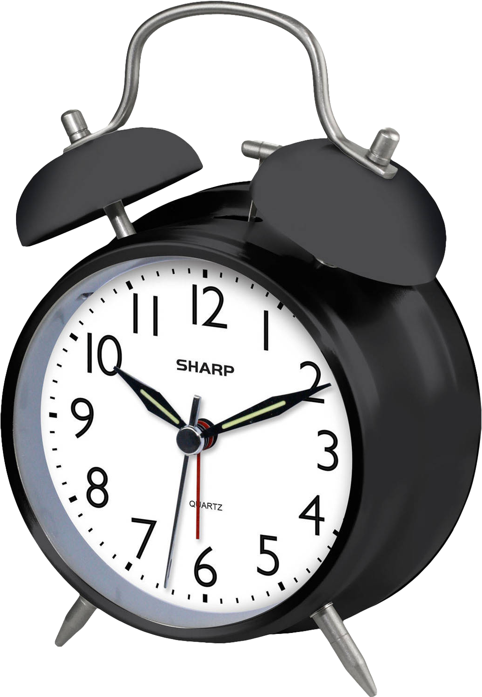 Download Clock Png Photos Sharp Quartz Analog Twin Bell Alarm Clock