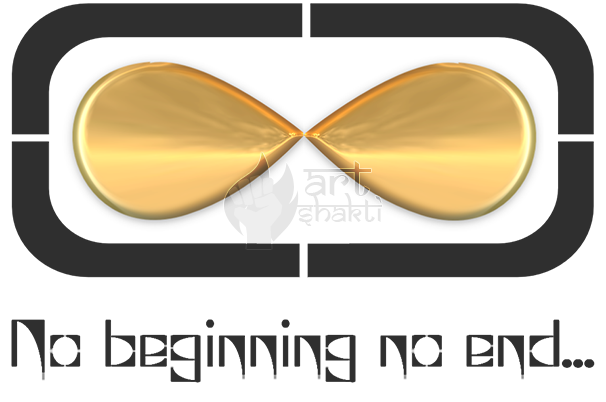 No Beginning No End Infinity Symbol - Illustration (606x402), Png Download