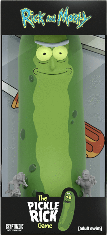Rick And Morty - Pickle Rick Board Game (736x460), Png Download