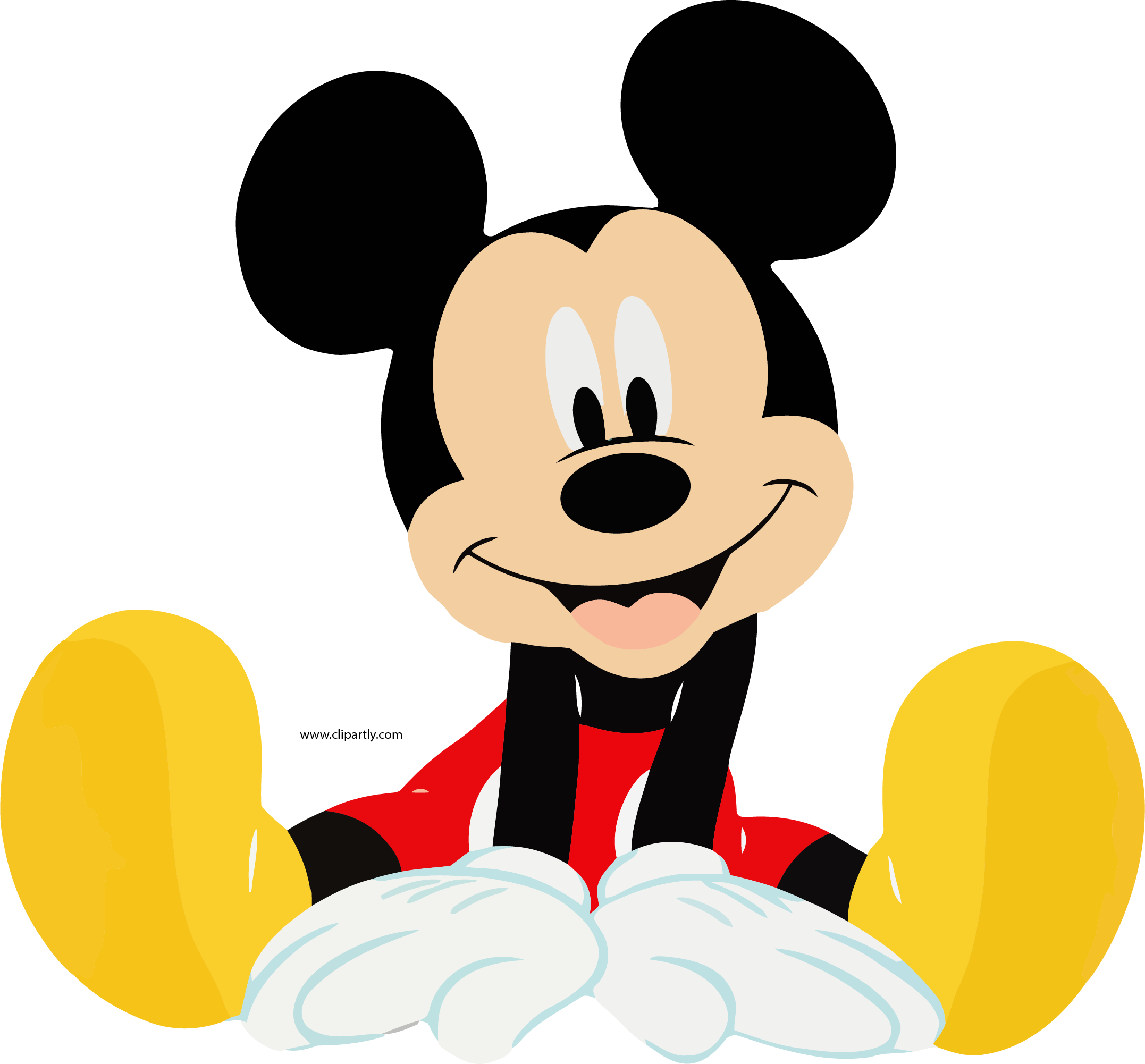 Mickey Mouse Shape Png Royalty Free - Disney Baby Mickey Mouse Wall Decor (2154x2002), Png Download