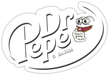 Dr Pepe - Label (375x360), Png Download