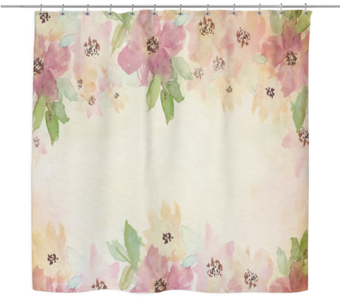 Unique Oxford Cloth Polyester Shower Curtain With Big - Window Covering (480x480), Png Download