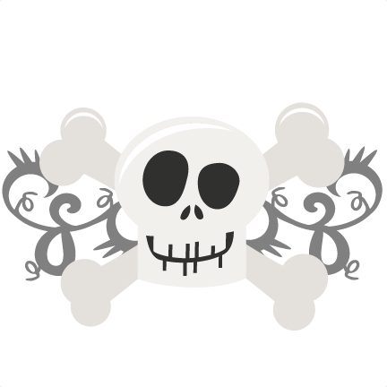 Skull And Crossbones Svg Cutting Files Free Svg Cuts - Clip Art (432x432), Png Download