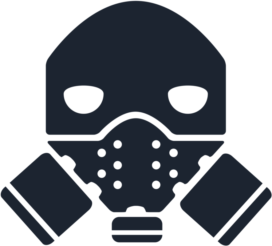 Gas Mask Png File - Gas Mask Logo Png (894x894), Png Download