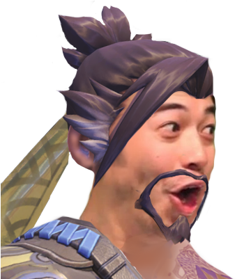 Pogchamp Genji Zarya Hanzo Gaaramutual - Illustration (400x400), Png Download