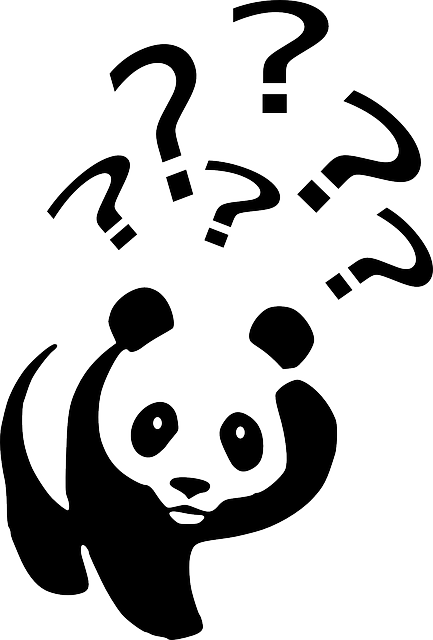 Animated Question Mark For Powerpoint Free Clipart - Panda Point D Interrogation (300x443), Png Download