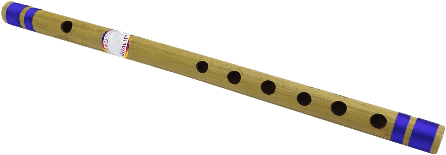 Bansuri Traditional Flute - Flute (1600x753), Png Download
