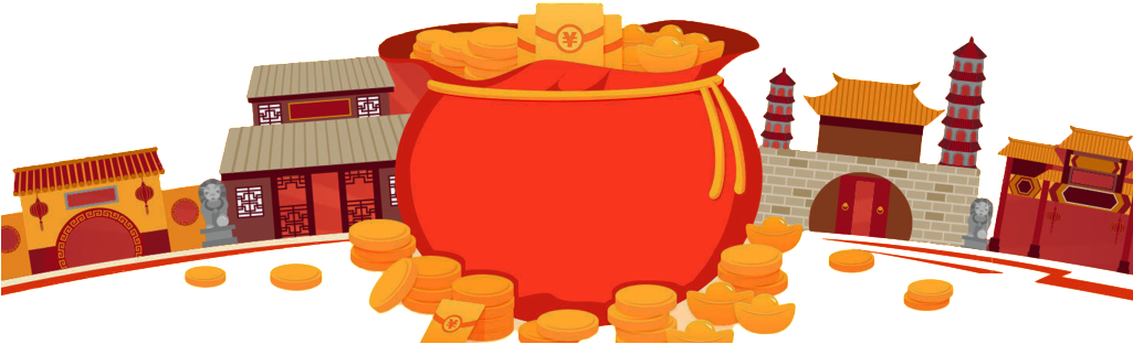 Chinese Style Hand Painted Red Envelope Png - Portable Network Graphics (1024x757), Png Download