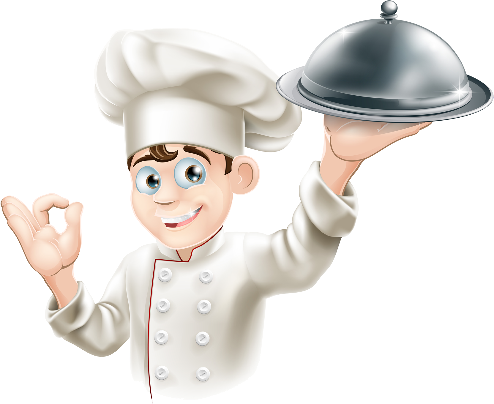 Gourmet Chef Illustration (1671x1364), Png Download