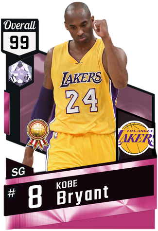 Kobe Bryant - 99 Steph Curry 2k17 (325x475), Png Download