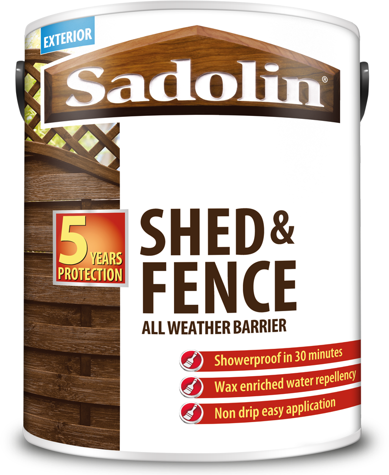 Sadolin Shed & Fence - Sadolin 142268 Extra Natural 1 Litre (1000x1000), Png Download