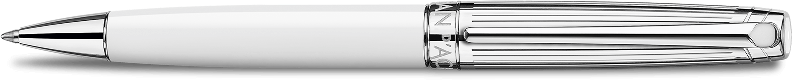 White Pen Png Vector Stock - Silver Pen Png (1600x1000), Png Download