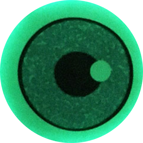 Eye Bloodshot Glow Glowing Greeneyes Glowingeyes Neon - Eye (462x463), Png Download