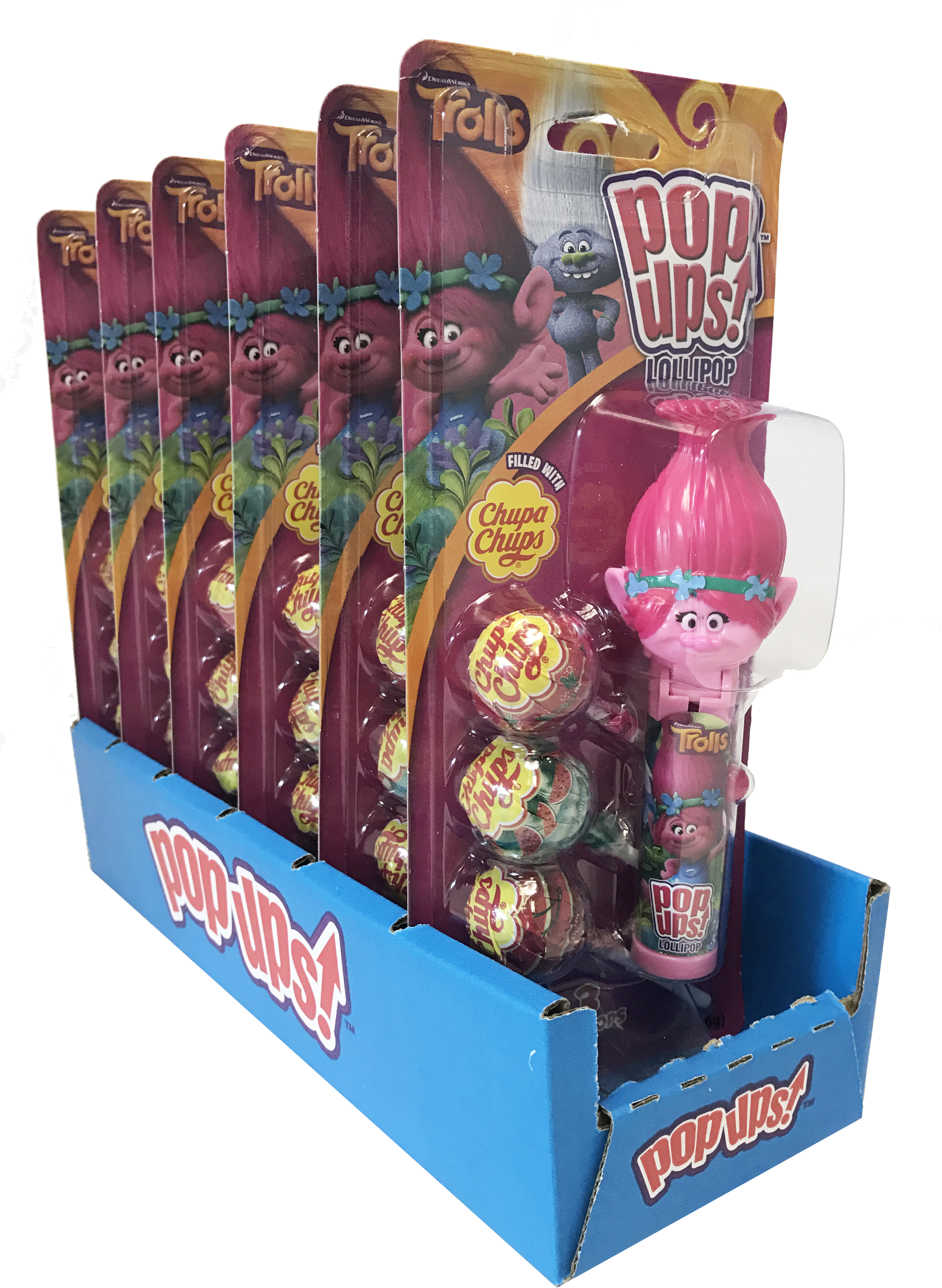 Trolls Pop Ups - Pez (2637x3659), Png Download