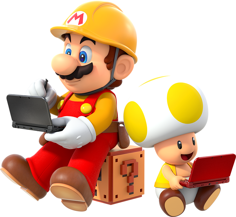 Super Mario Maker Mario (779x716), Png Download