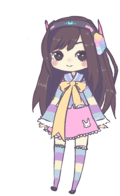 Banner Free Cop And Criminal Wilford X Reader Part - D Va Cibi (600x786), Png Download