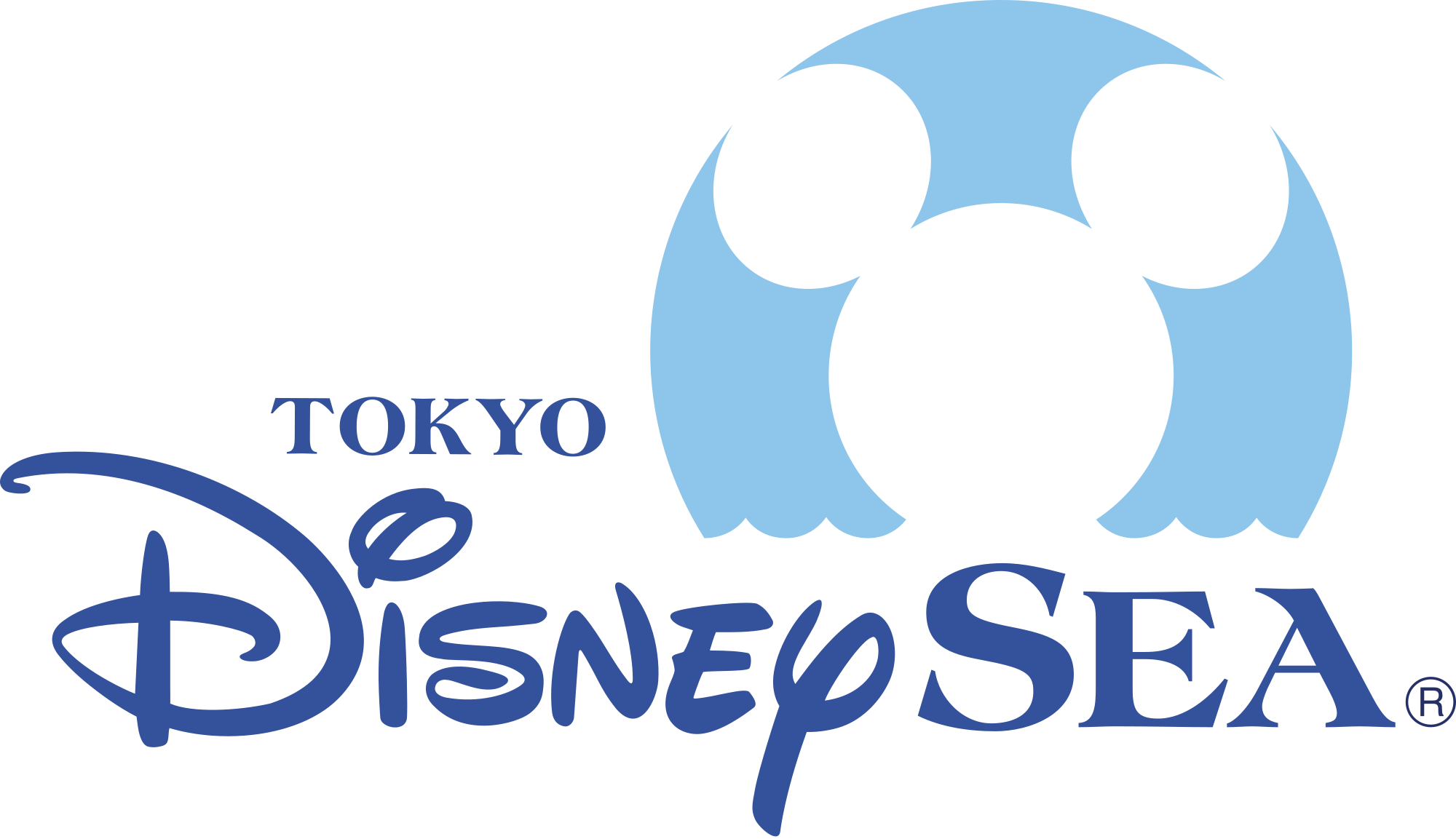 Disney Sea Logo (2000x1153), Png Download