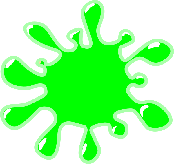 How To Set Use Lime Green Slime Clipart (600x566), Png Download