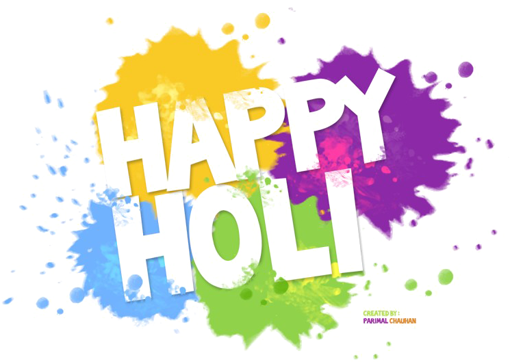 Holi Transparent Background Png - Happy Holi Png Hd (800x600), Png Download