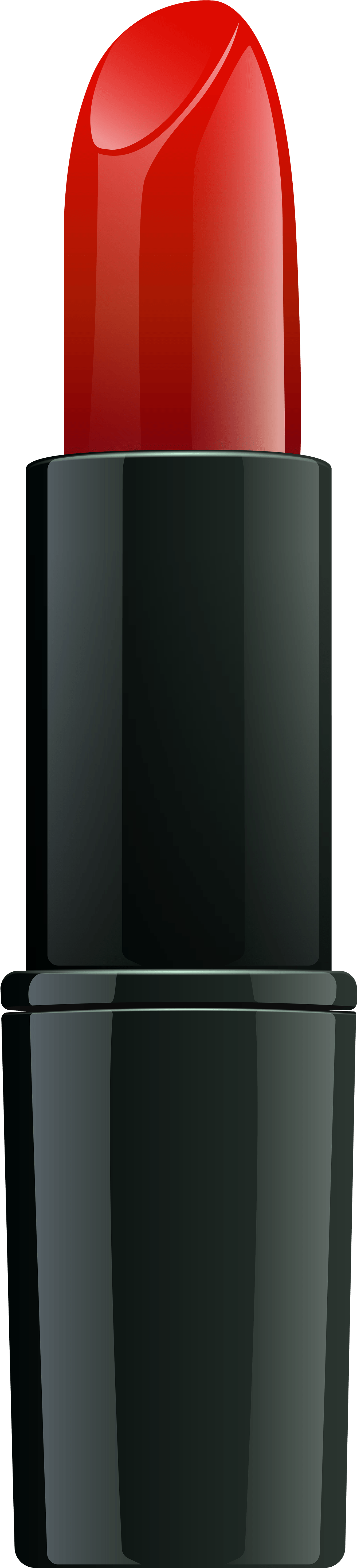 Lipstick Png Transparent Clip Art Image - Red Lipstick Clip Art Png (1496x6000), Png Download