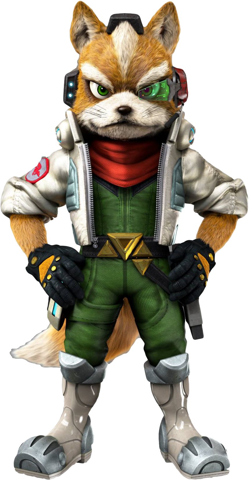 Star Fox Png Transparent Image - Fox Star Fox Png (640x1024), Png Download