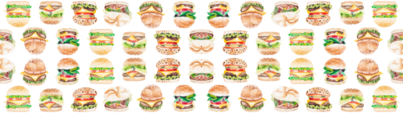 Cheeseburger (800x226), Png Download