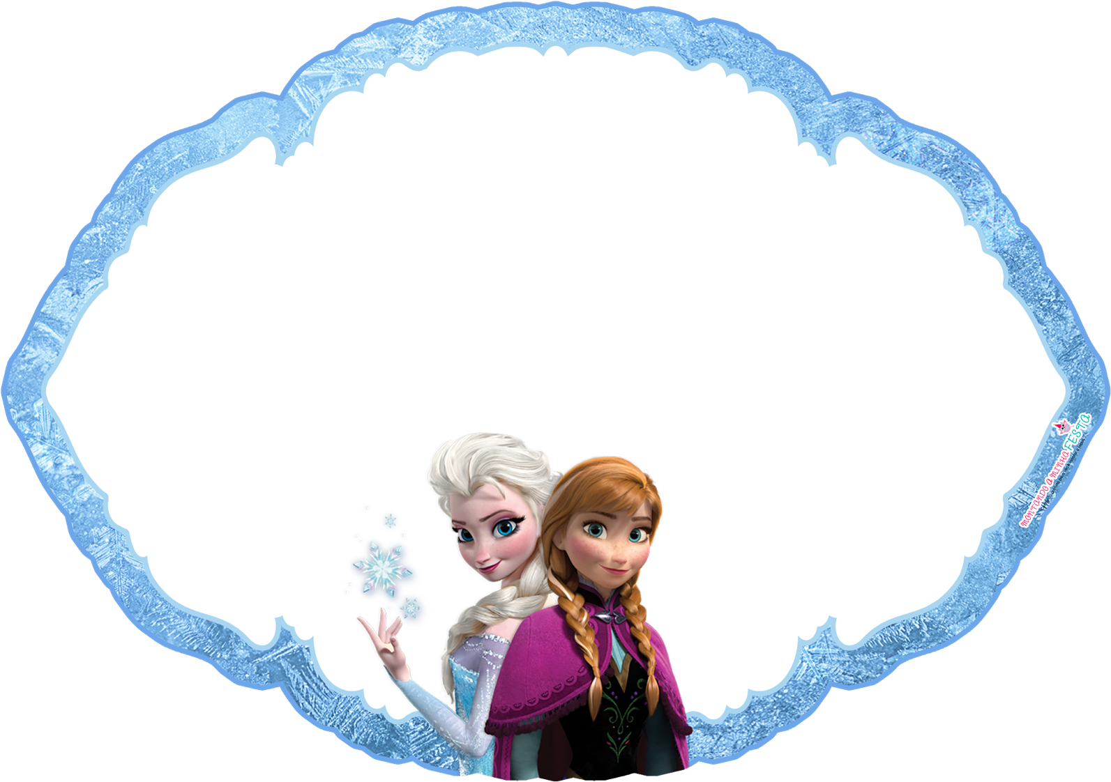 Placas Divertida Frozen - Plaquinha Frozen Para Imprimir (1600x1131), Png Download