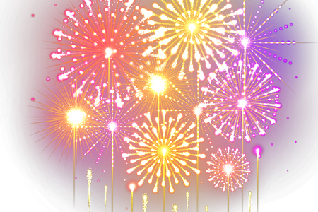 Graphic Transparent Stock Royalty Free Fireworks Path - Fireworks (450x300), Png Download