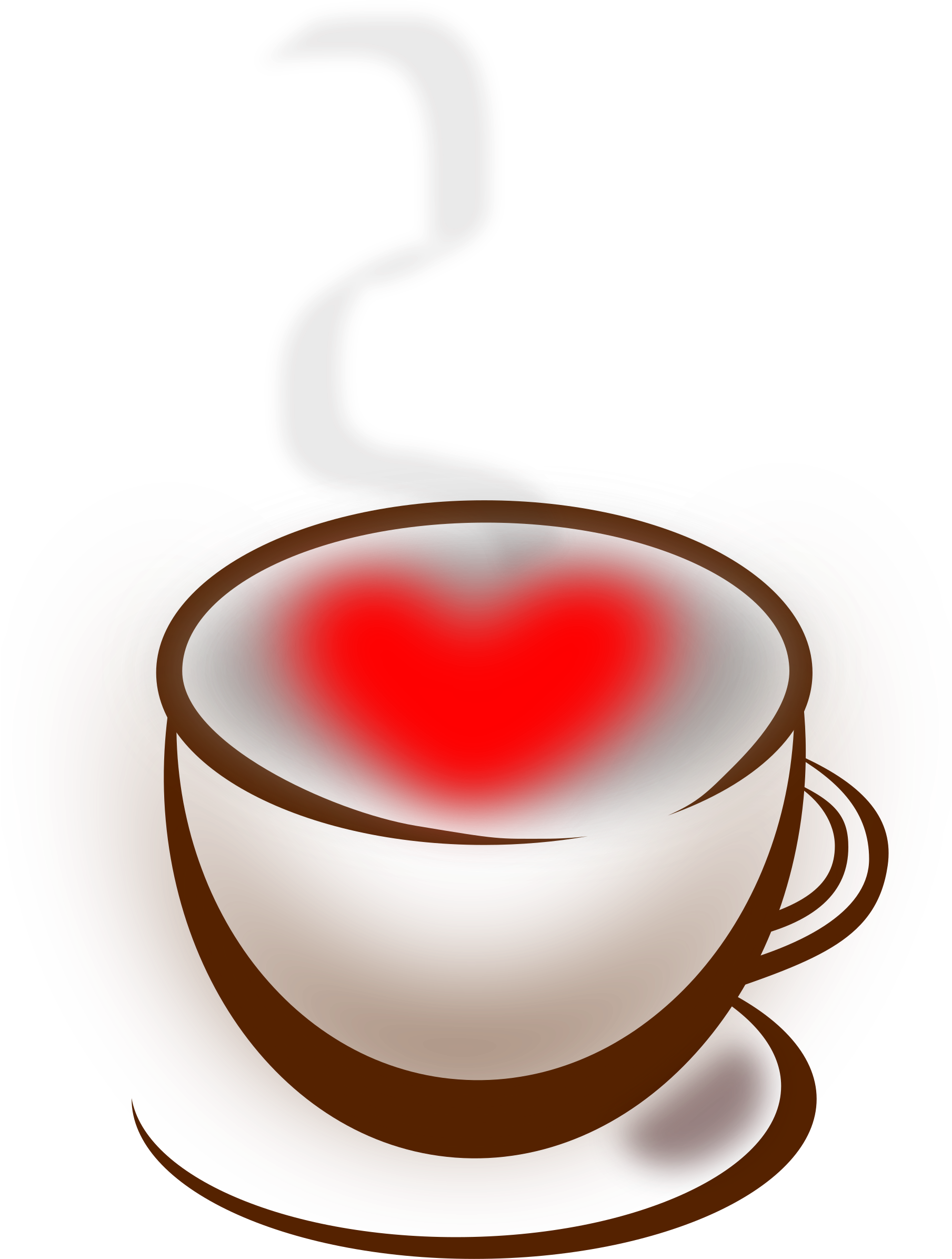 Coffee Clipart Coffee Love - Cafe Con Amor Png (2232x2400), Png Download