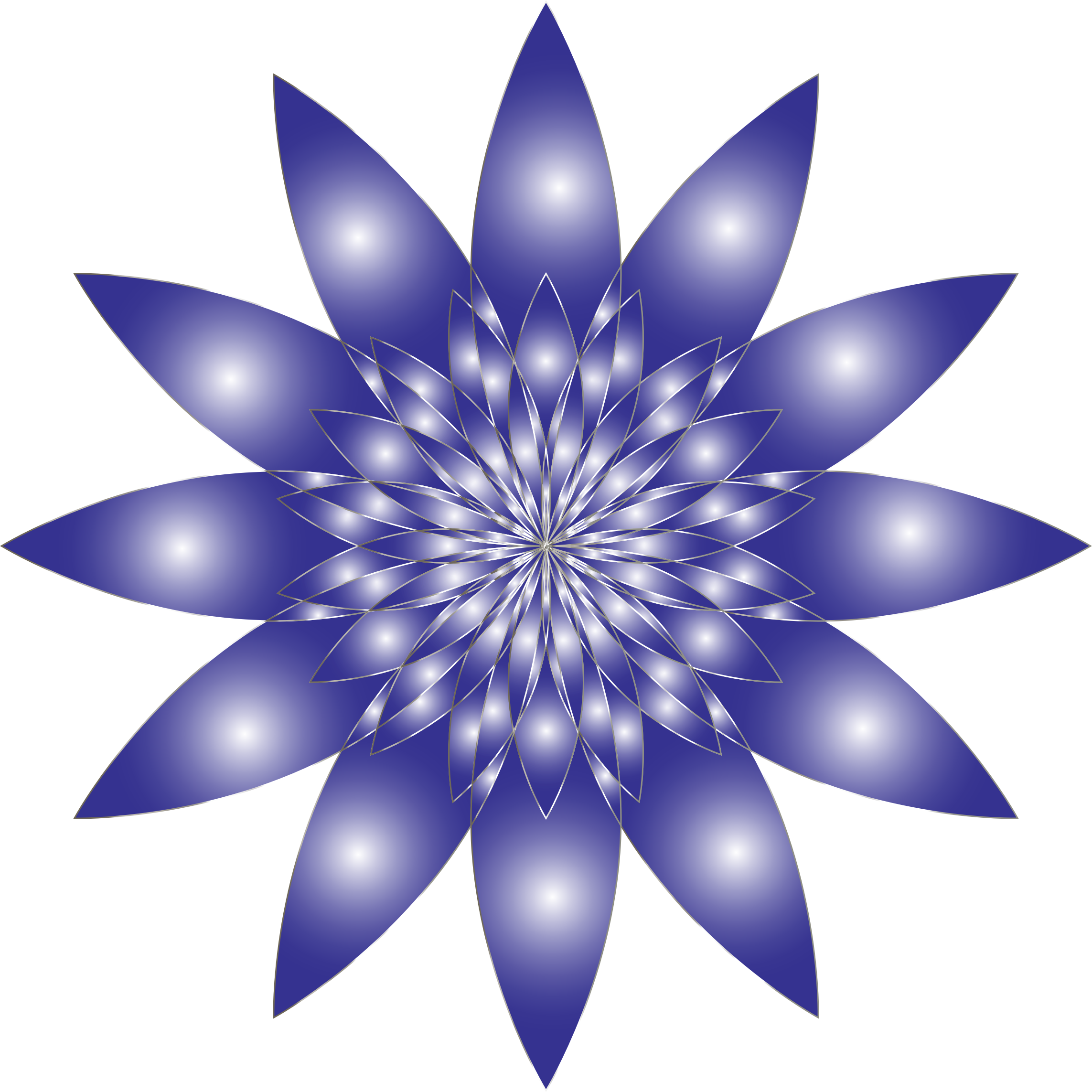 Clip Arts Related To - Manel Flower Clip Art (2286x2286), Png Download