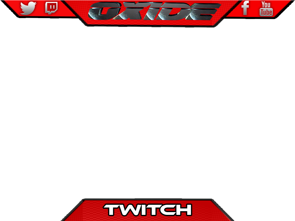 Picture - Overlay Template Twitch Overlay Blank Png (1080x720), Png Download