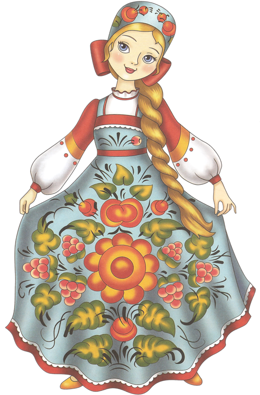 Dolls - Урало-сибирская Роспись (529x800), Png Download