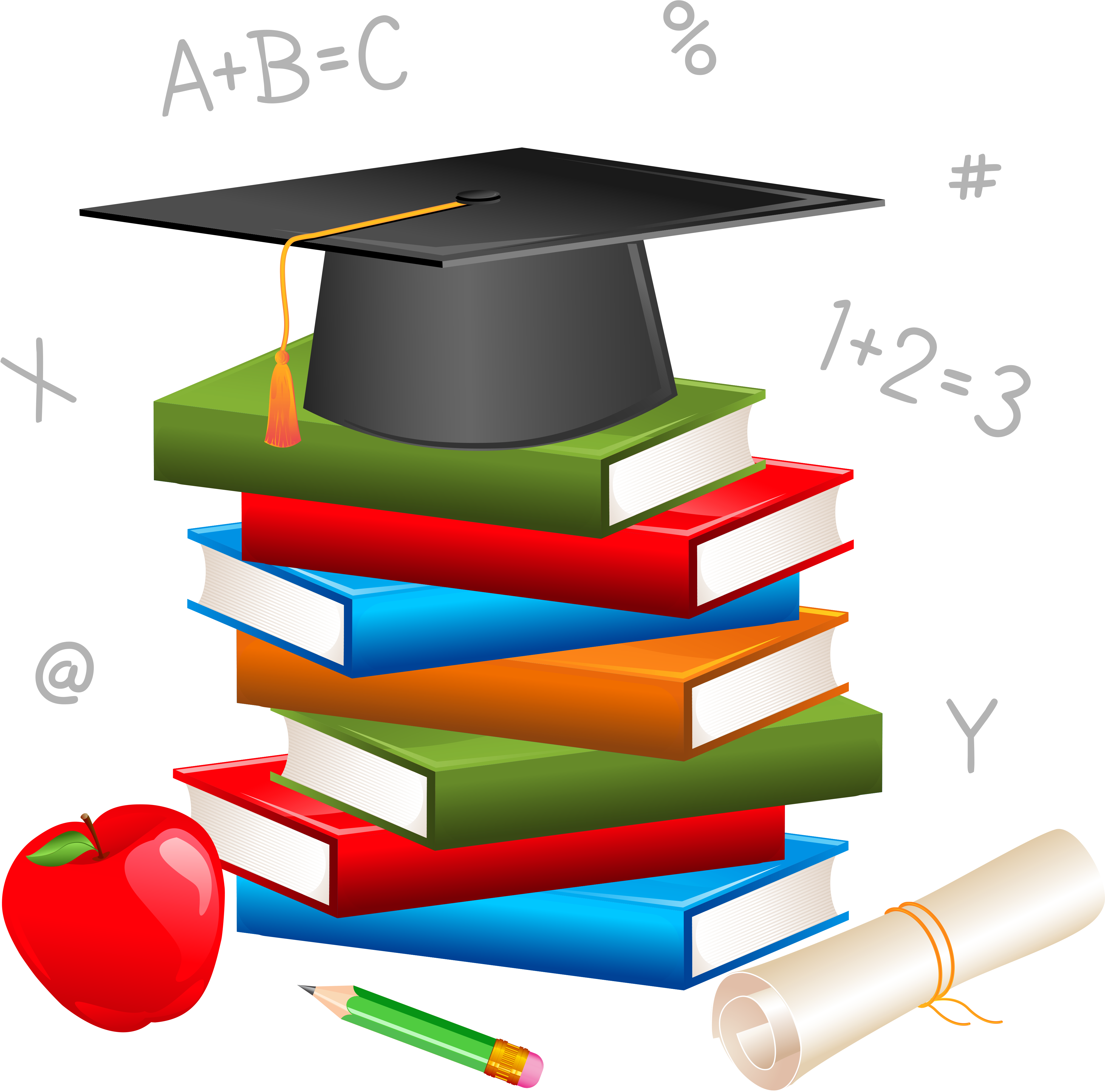 School Png (4170x4088), Png Download