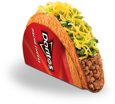 Free Doritos Locos Taco - Taco Bell Taco Png (404x363), Png Download