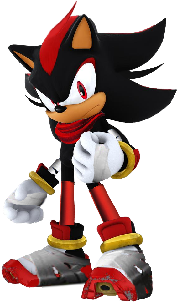 Shadow Sonic Boom - Shadow The Hedgehog Sonic Boom Png (664x1025), Png Download