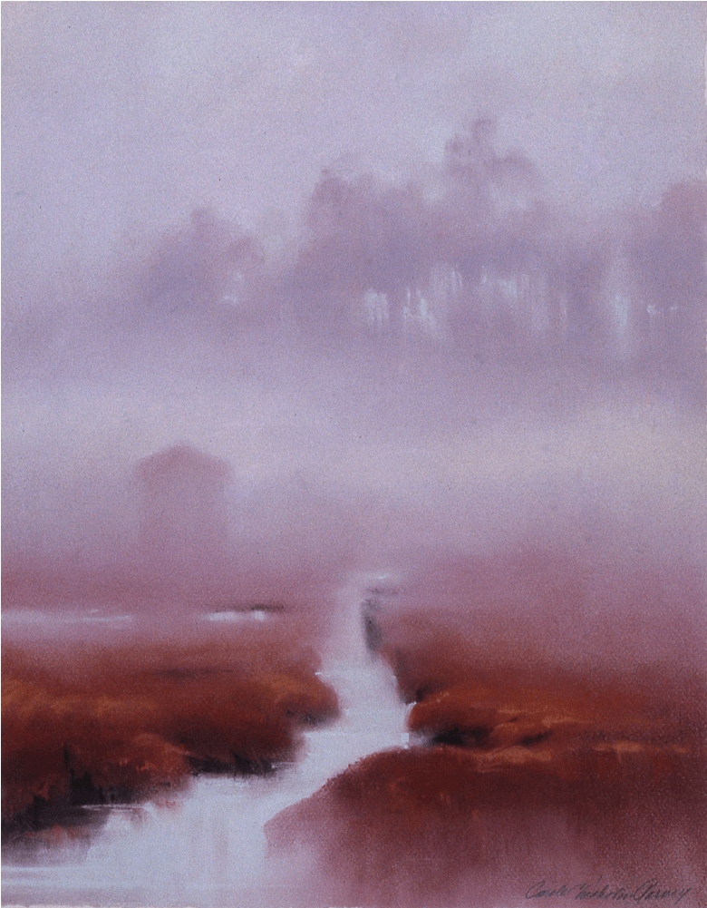 Fog Over Bog - Bog (1450x1000), Png Download