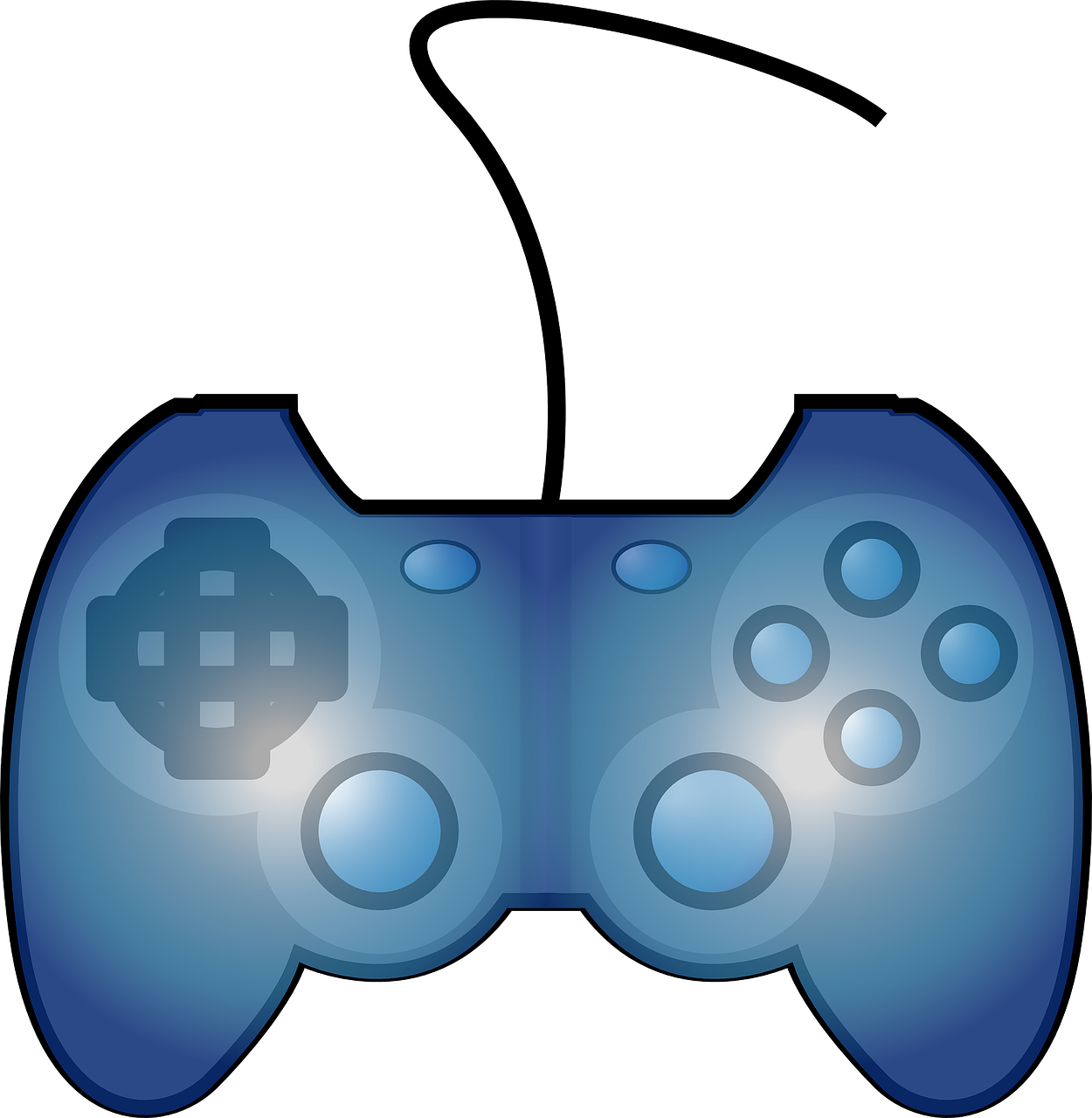 How To Set Use Joypad Game Controller Clipart (588x602), Png Download