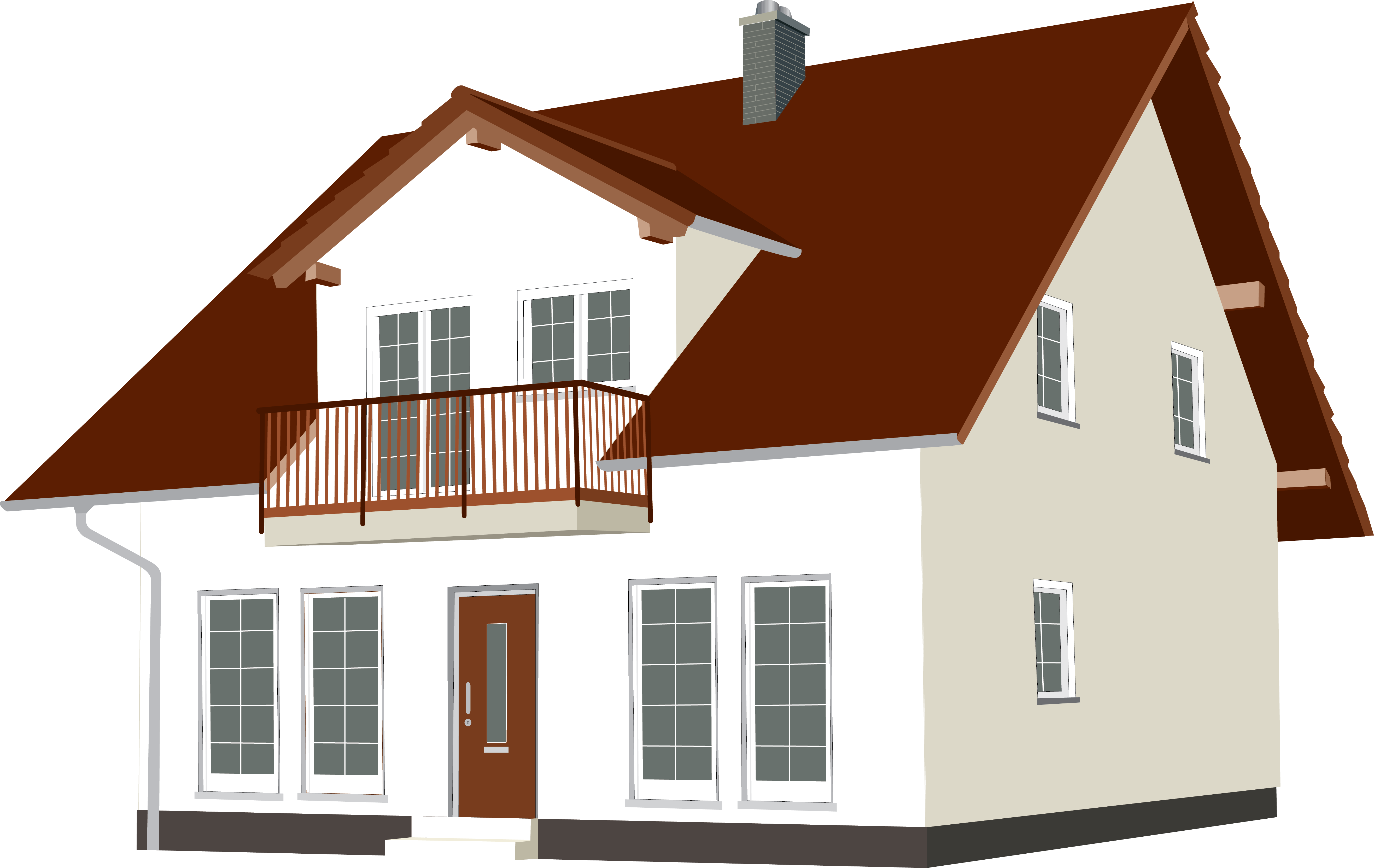 House Png Clip Art - House Png (5261x3323), Png Download