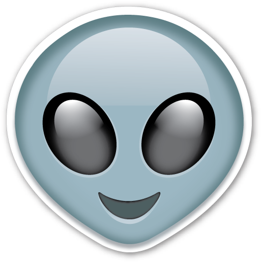 Alien And Emoji Image - Emojis Png (500x501), Png Download