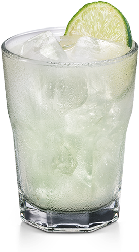 0028 Lemon-still Resized New Png - Vodka And Tonic (346x505), Png Download