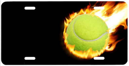 Tennis Ball On Fire - Volleyball On Fire (600x400), Png Download