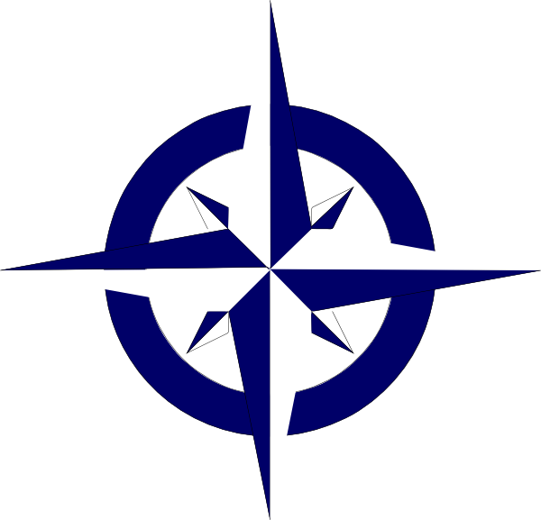 Transparent Background Compass Clipart (600x577), Png Download