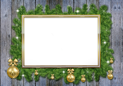 New Year's Eve Photo Frame Picture Frame T - New Year Frame Png (486x340), Png Download