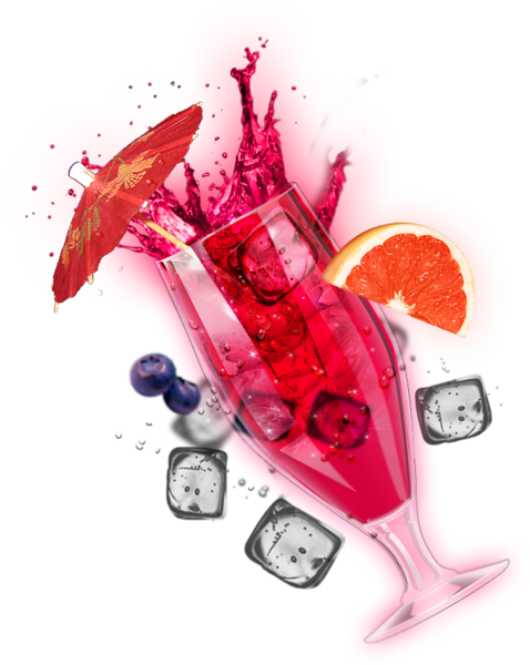 Cocktail Splash Psd - Cocktail Splash Png (319x400), Png Download