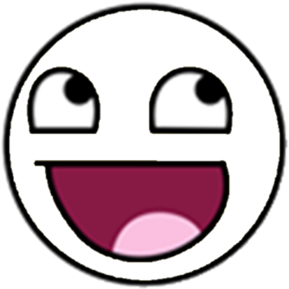 Epic Face Png Picture - Original Lol Face Emoji (420x420), Png Download