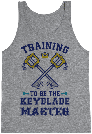 Training To Be The Keyblade Master Tank Top - Somebody Once Told Me T Shirt (484x484), Png Download