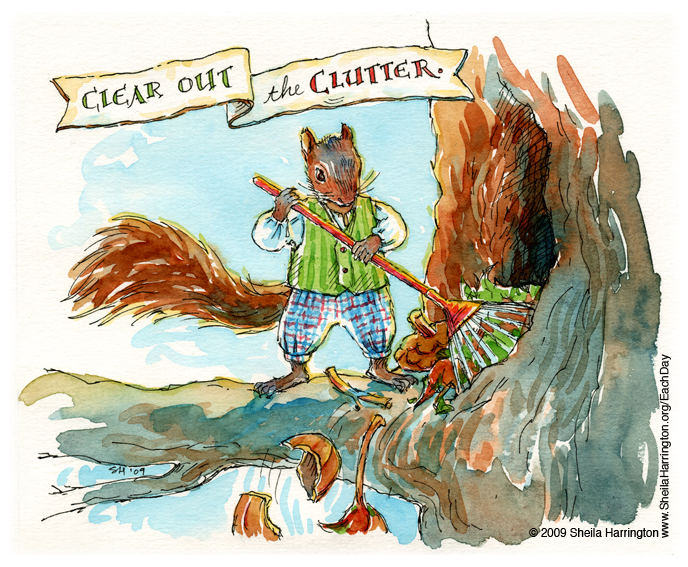 Resolutionclutter5 - Child Art (700x571), Png Download