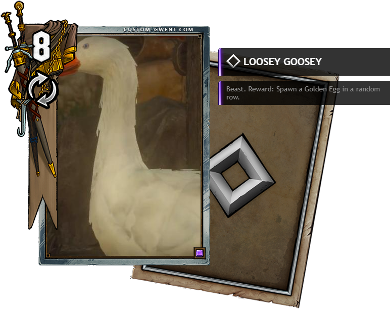 Loosey Goosey And The Golden Egg - Gwent Homecoming (820x640), Png Download